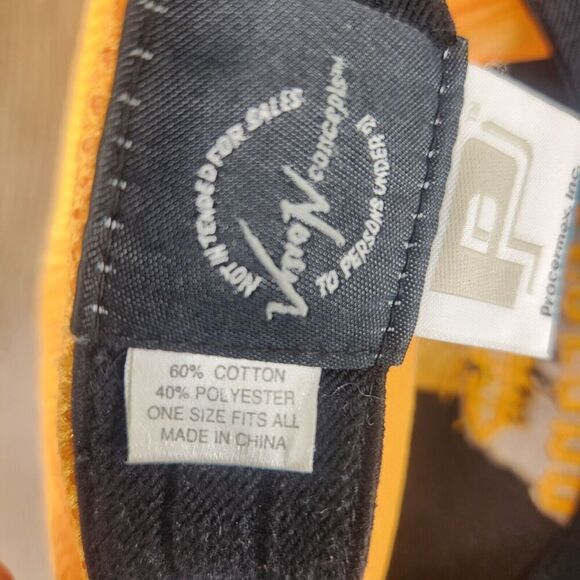 Corona Extra Hat Cap Fitted OSFA Blue Yellow Modelo Beer Cerveza Beach Crown Sun - Picture 11 of 12